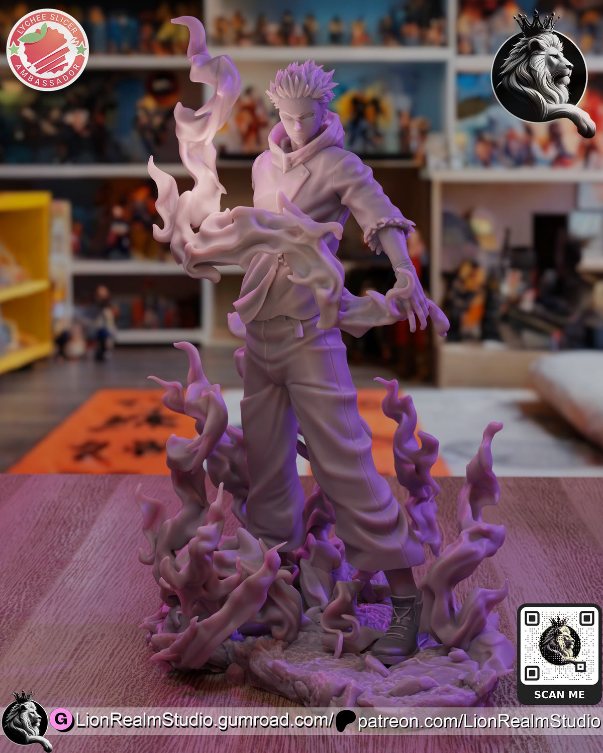 Sukuna Arrow Fire resin figure