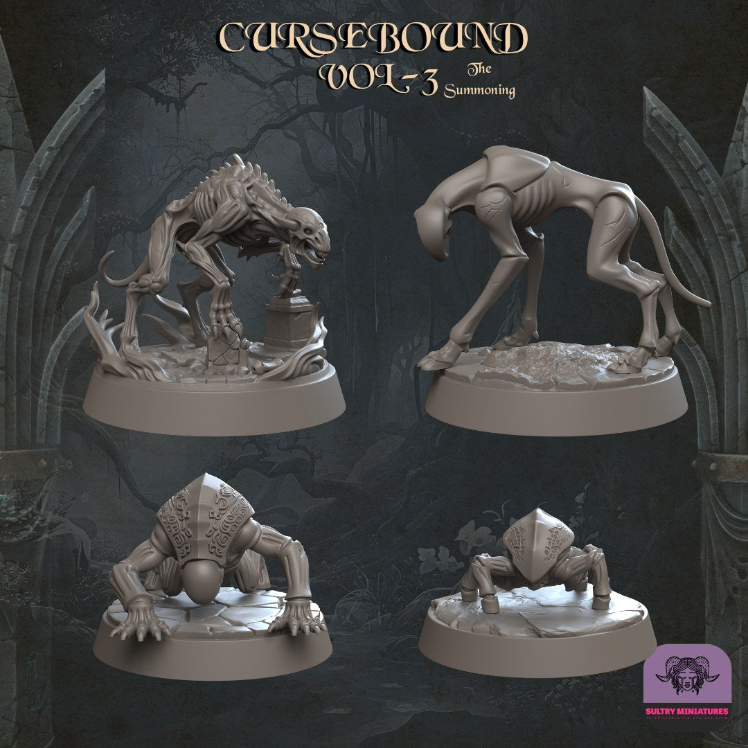 Cursebound Monsters resin figure