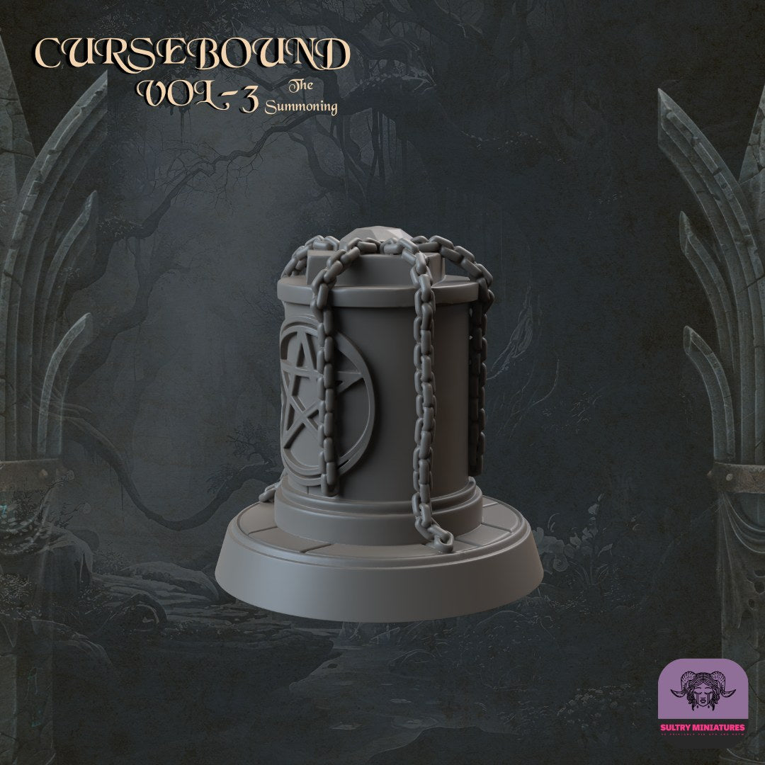 Cursebound Scenery resin figure
