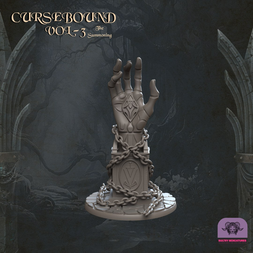 Cursebound Scenery resin figure