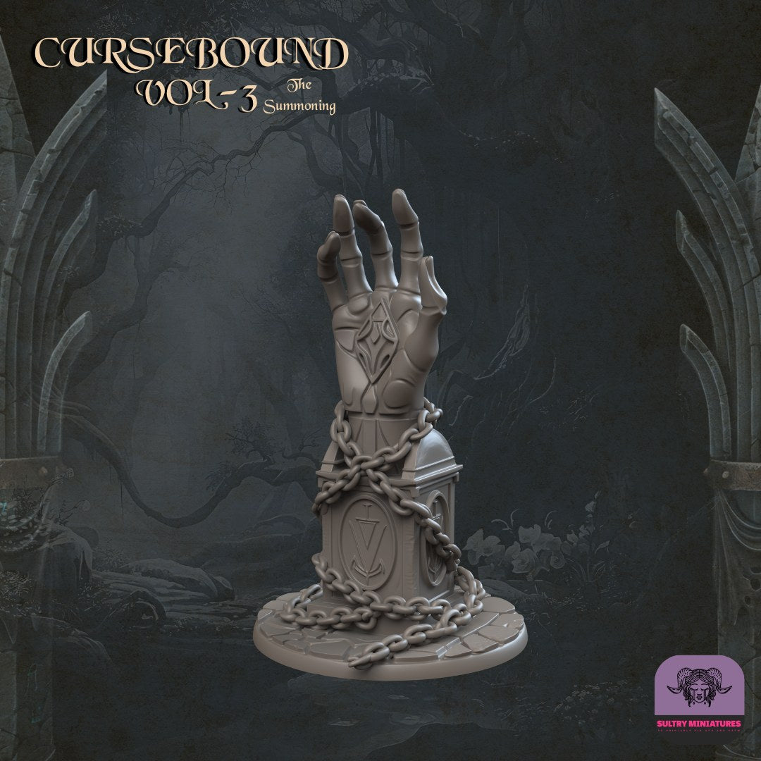 Cursebound Scenery resin figure
