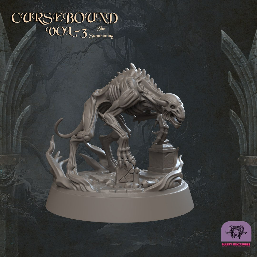 Cursebound Monsters resin figure