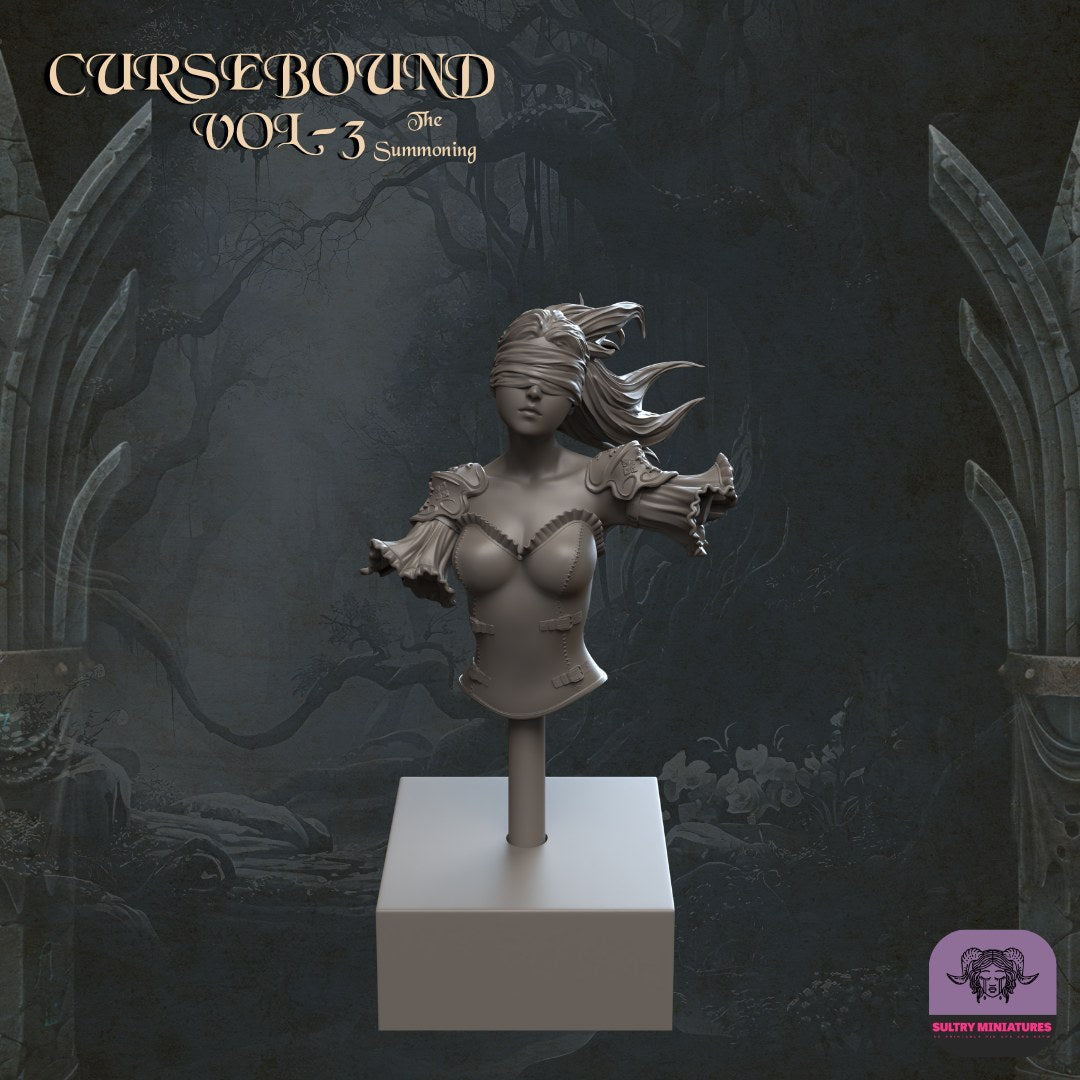 Archbishop & Princesses resin figure