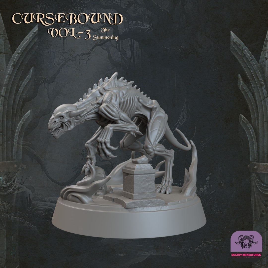 Cursebound Monsters resin figure