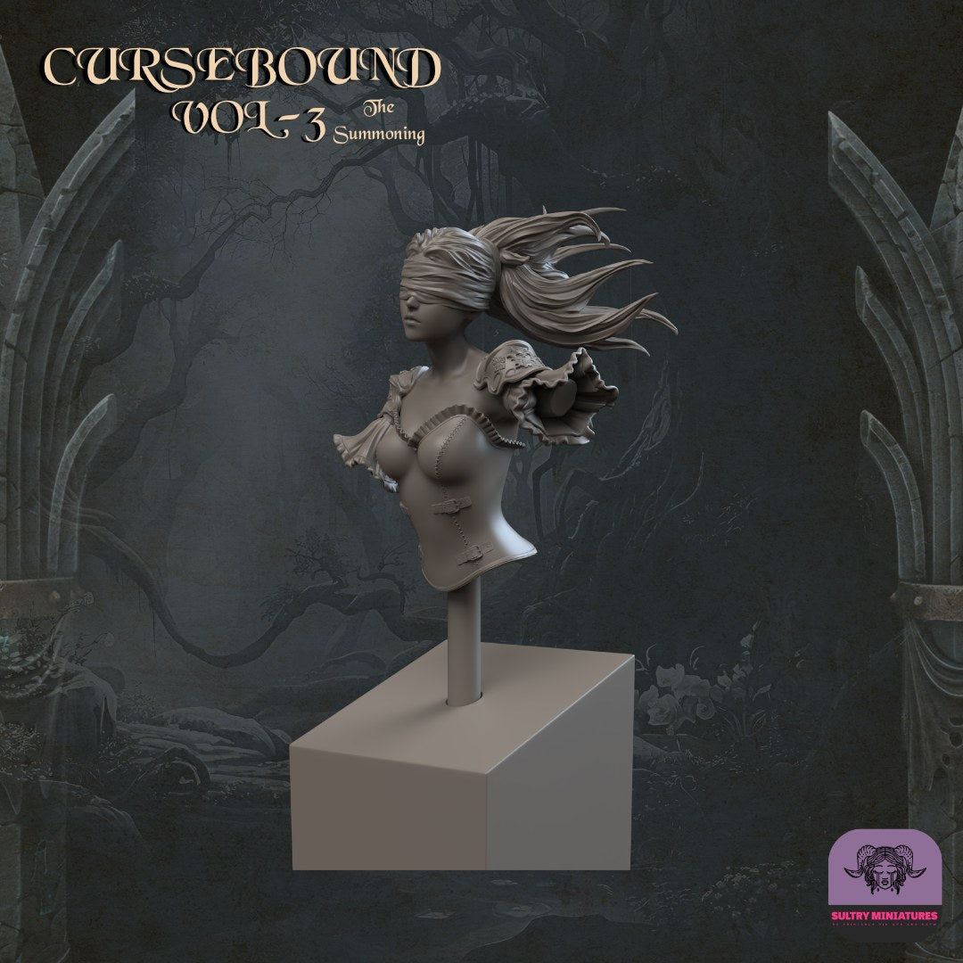 Archbishop & Princesses resin figure
