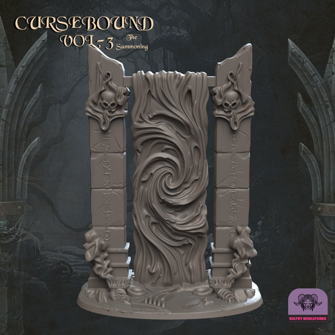 Cursebound Scenery resin figure