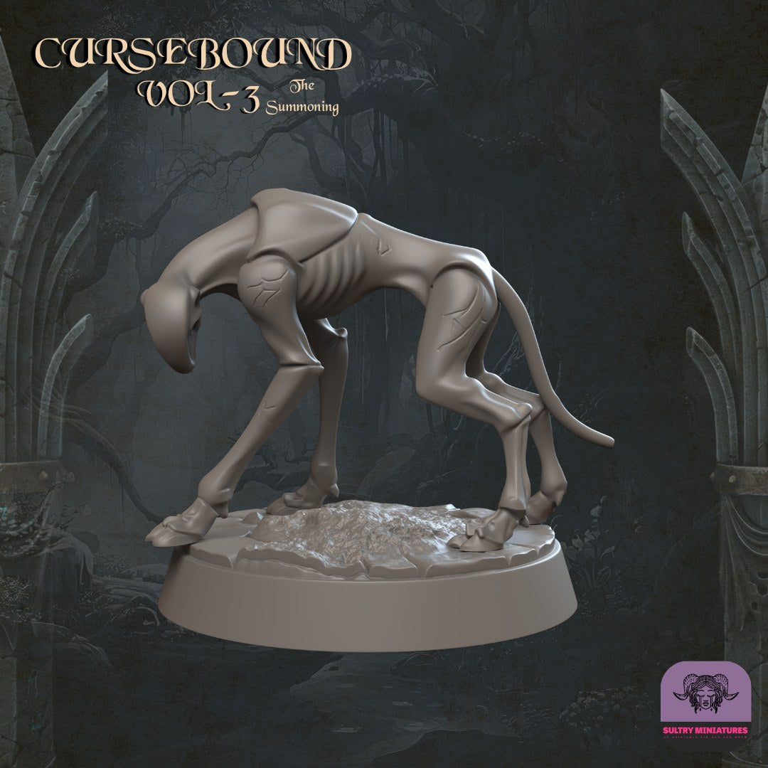 Cursebound Monsters resin figure