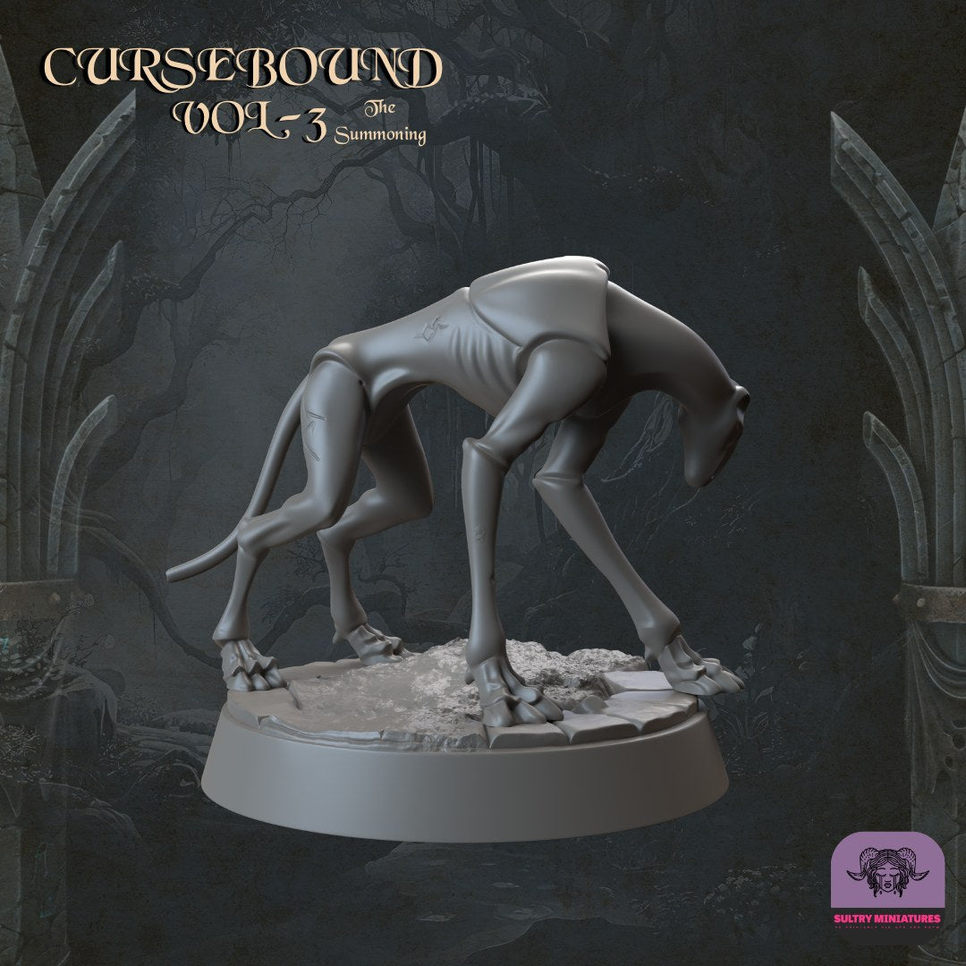 Cursebound Monsters resin figure