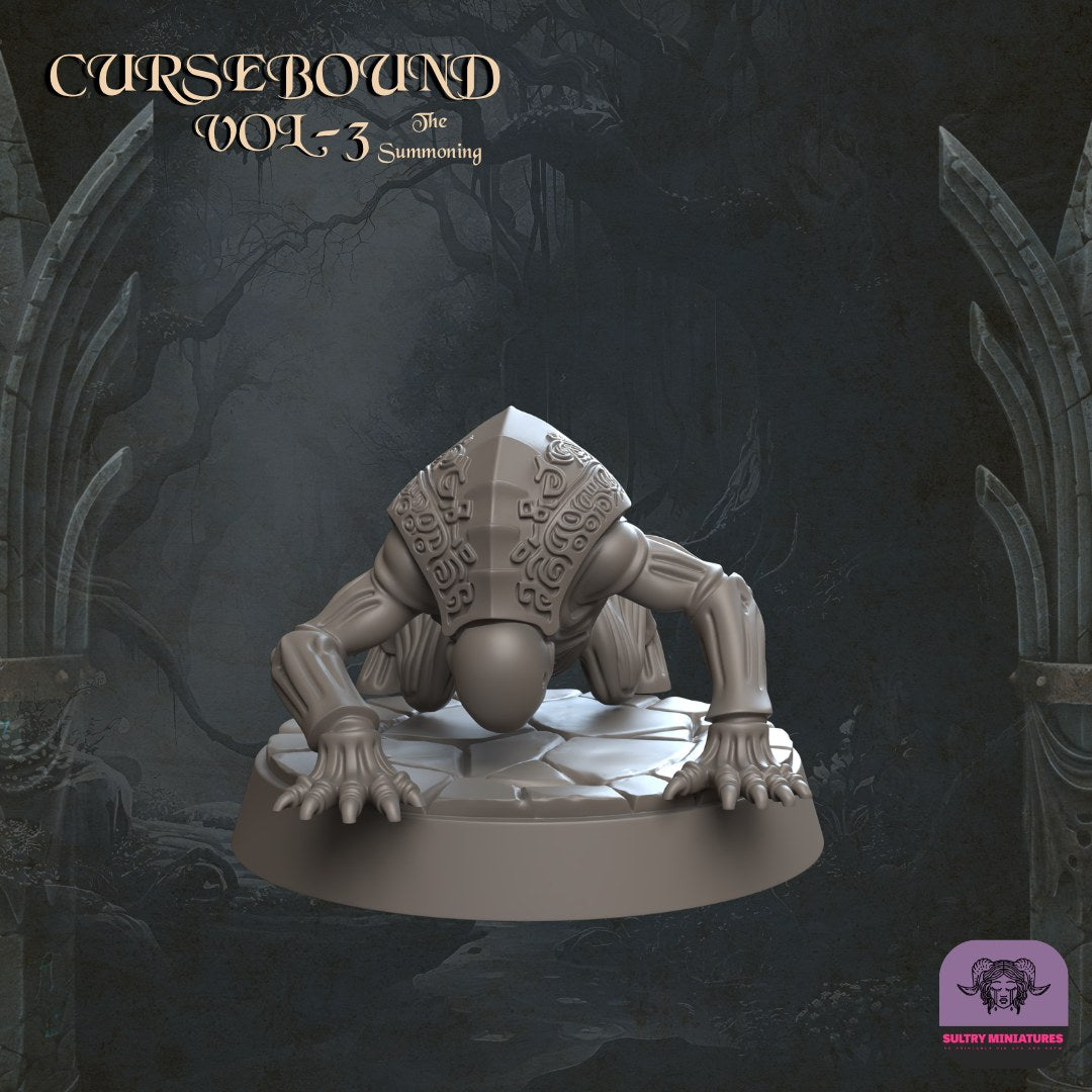 Cursebound Monsters resin figure