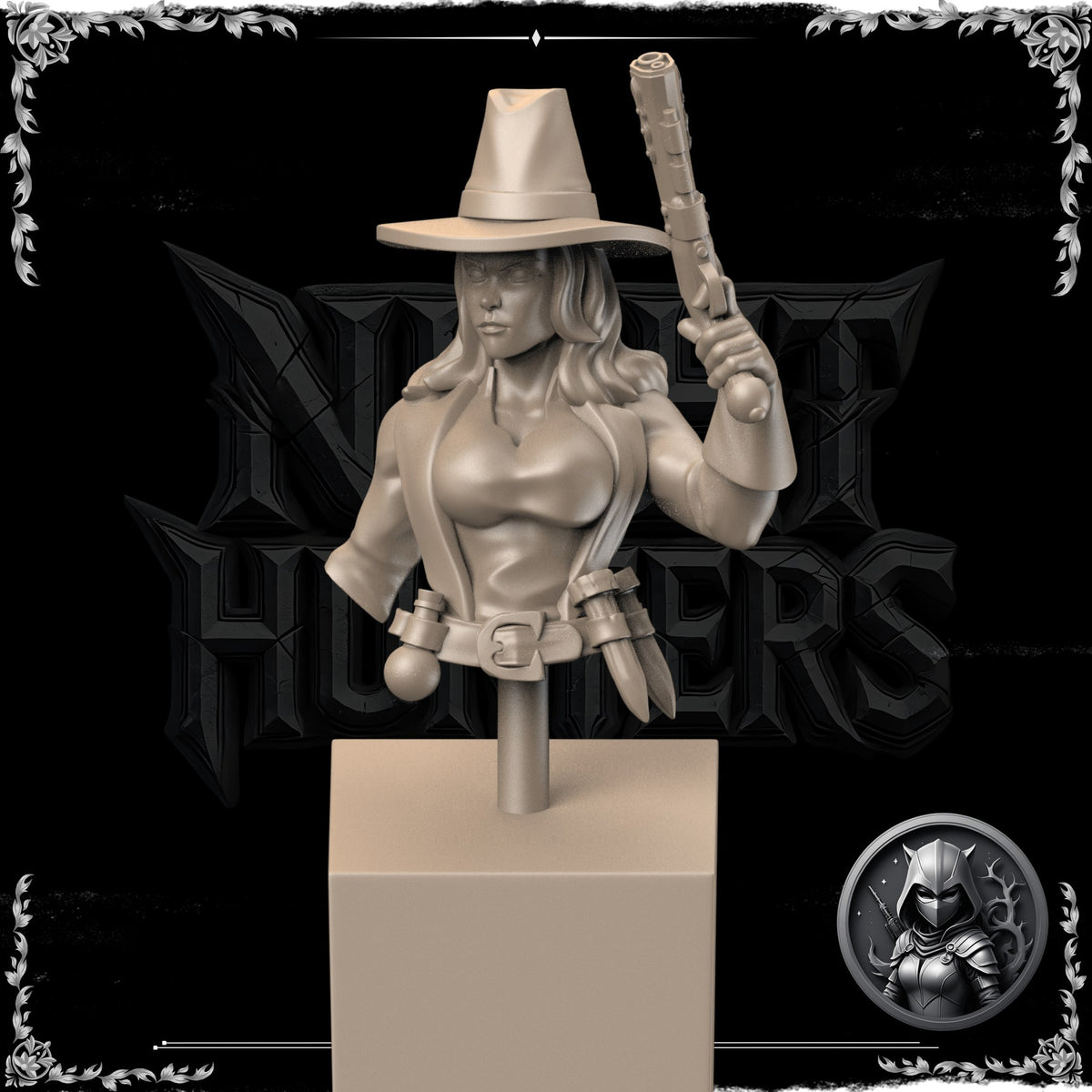 Night Hunters resin figure