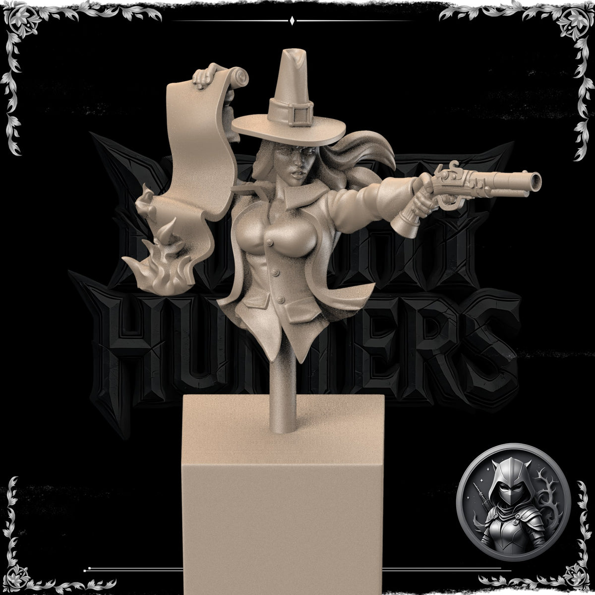 Night Hunters resin figure
