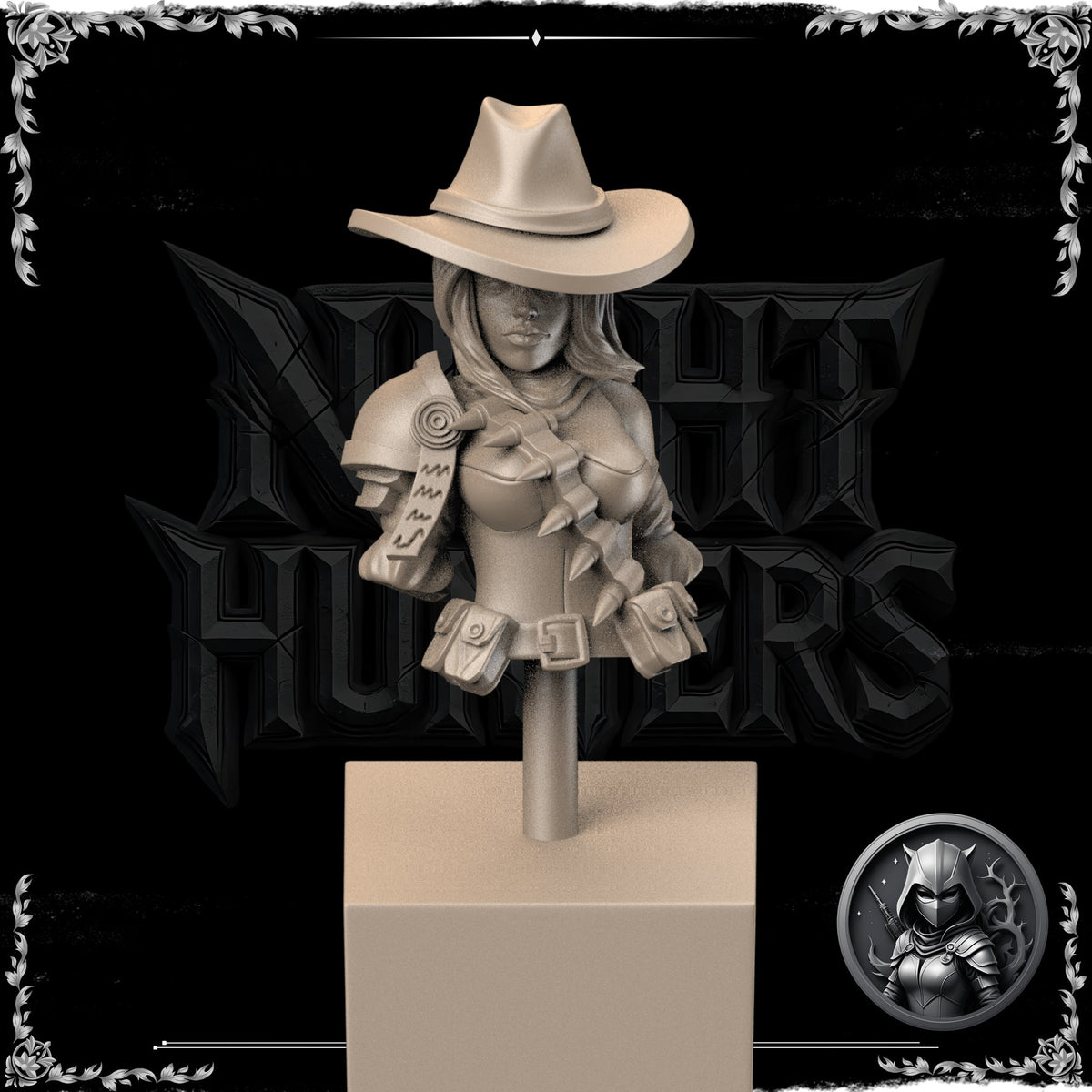 Night Hunters resin figure