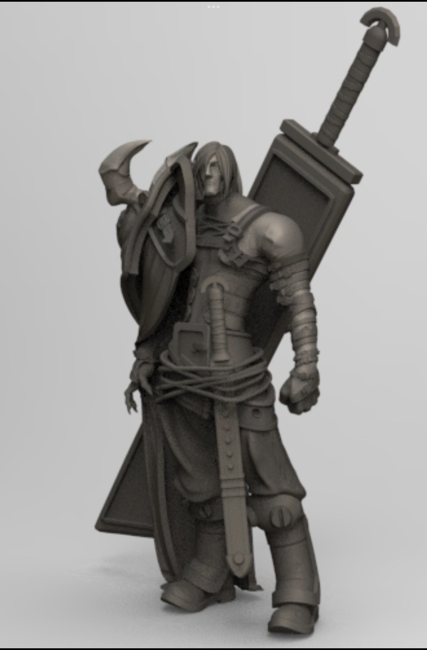 LION SWORDMASTER resin figure