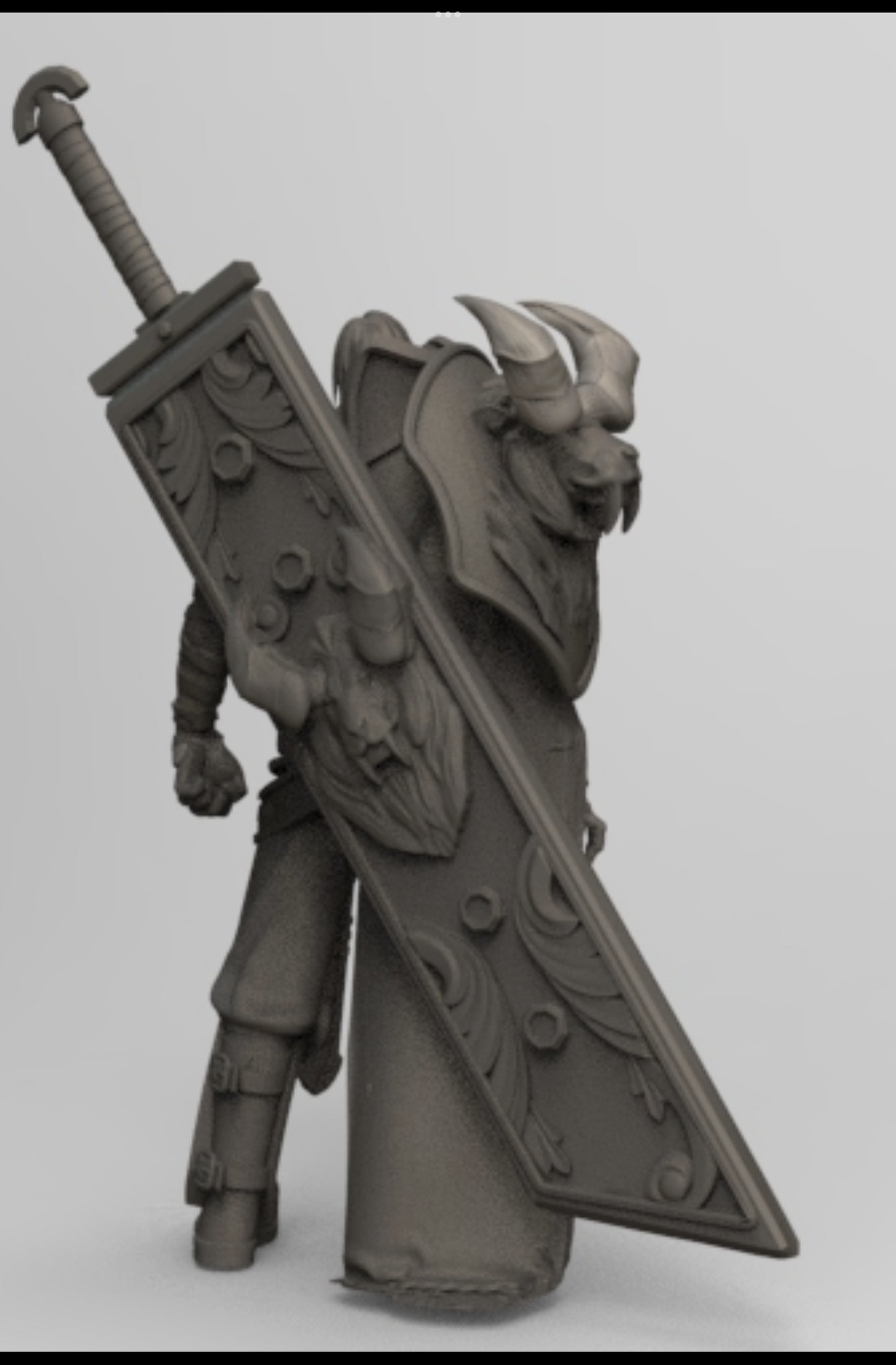 LION SWORDMASTER resin figure