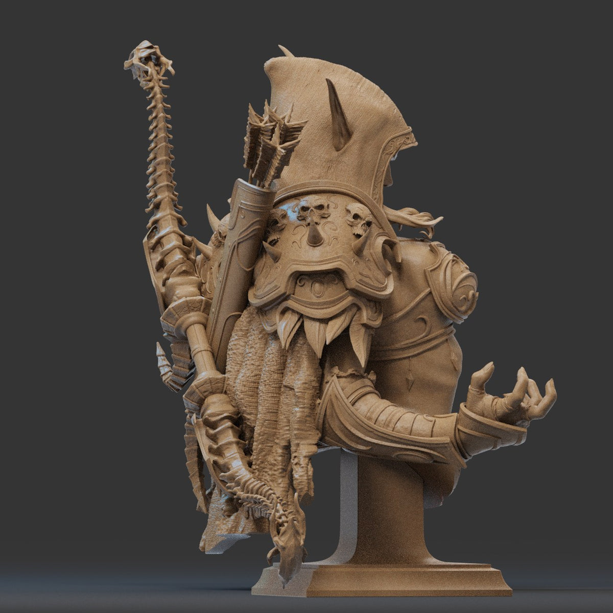Sylvanas Windrunner resin figure