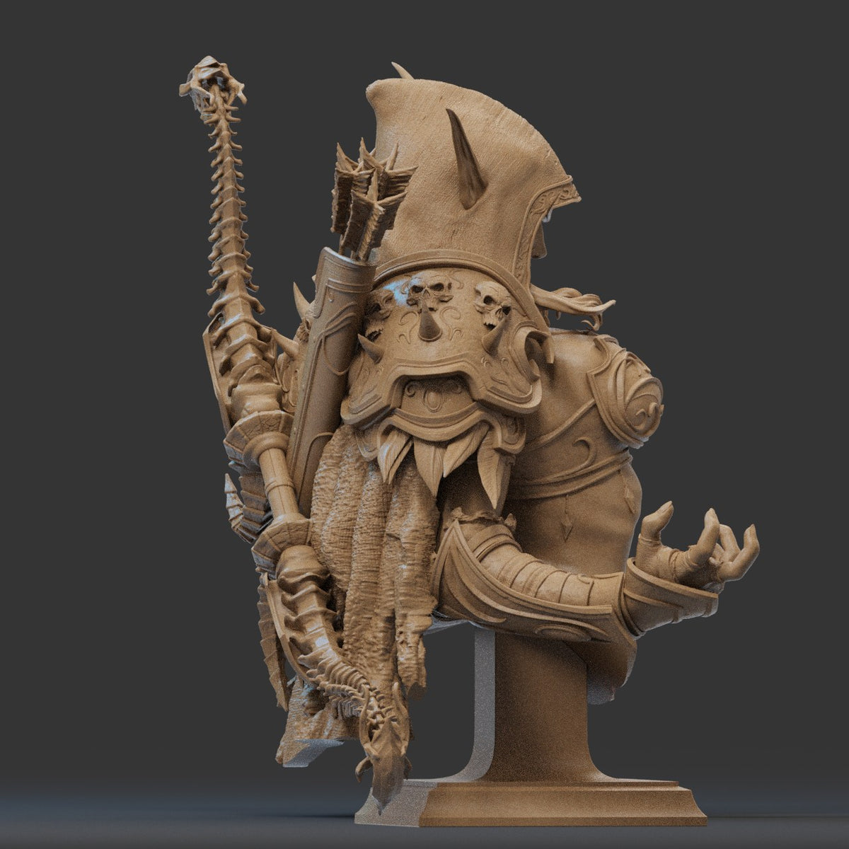 Sylvanas Windrunner resin figure
