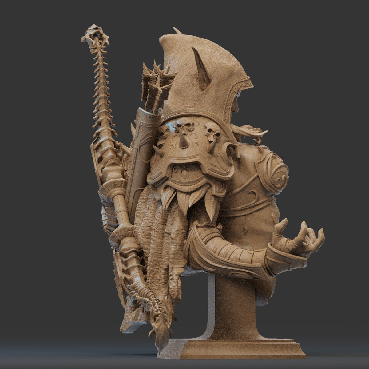 Sylvanas Windrunner resin figure