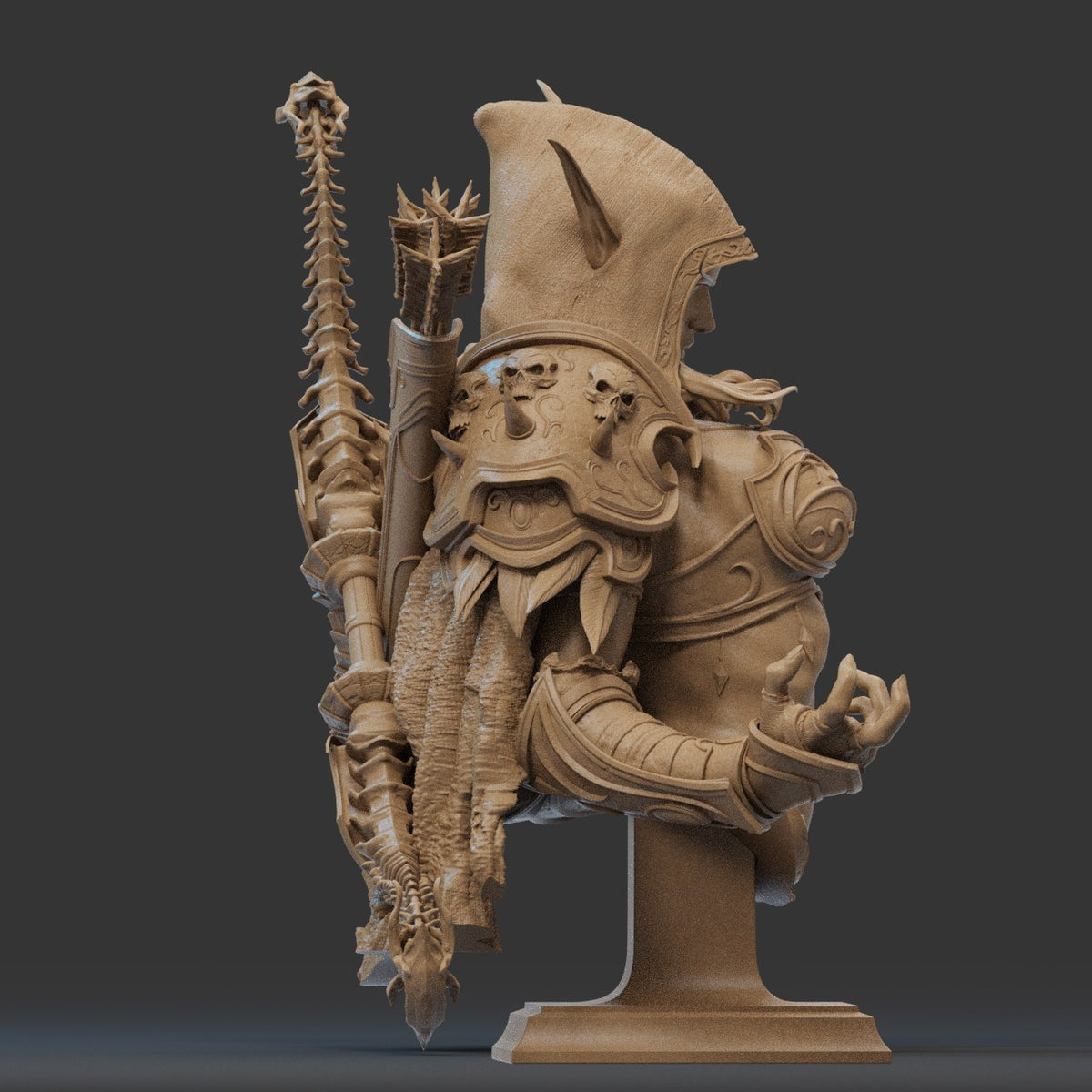 Sylvanas Windrunner resin figure