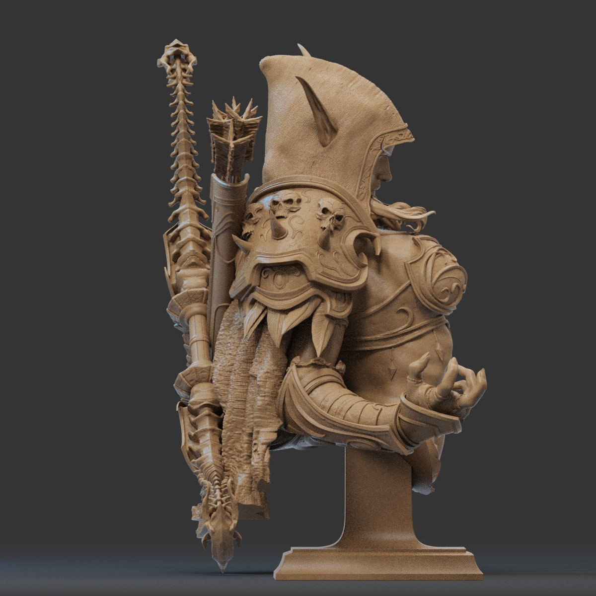 Sylvanas Windrunner resin figure