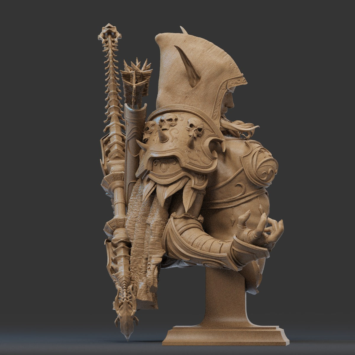 Sylvanas Windrunner resin figure