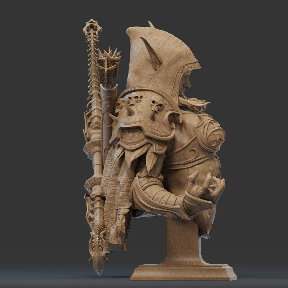 Sylvanas Windrunner resin figure
