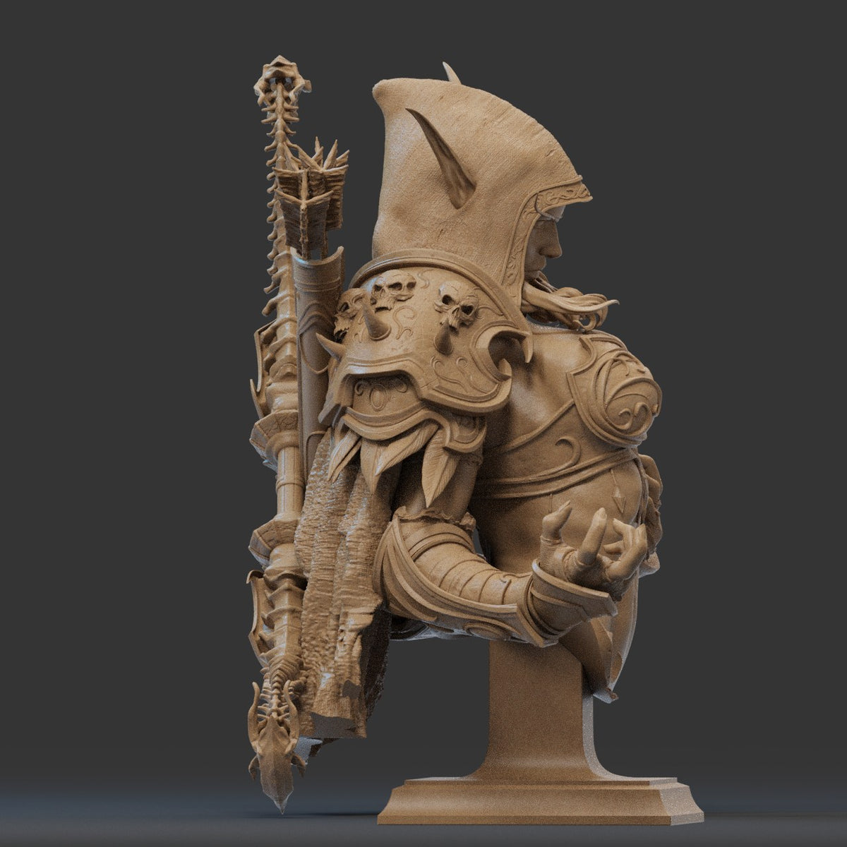Sylvanas Windrunner resin figure