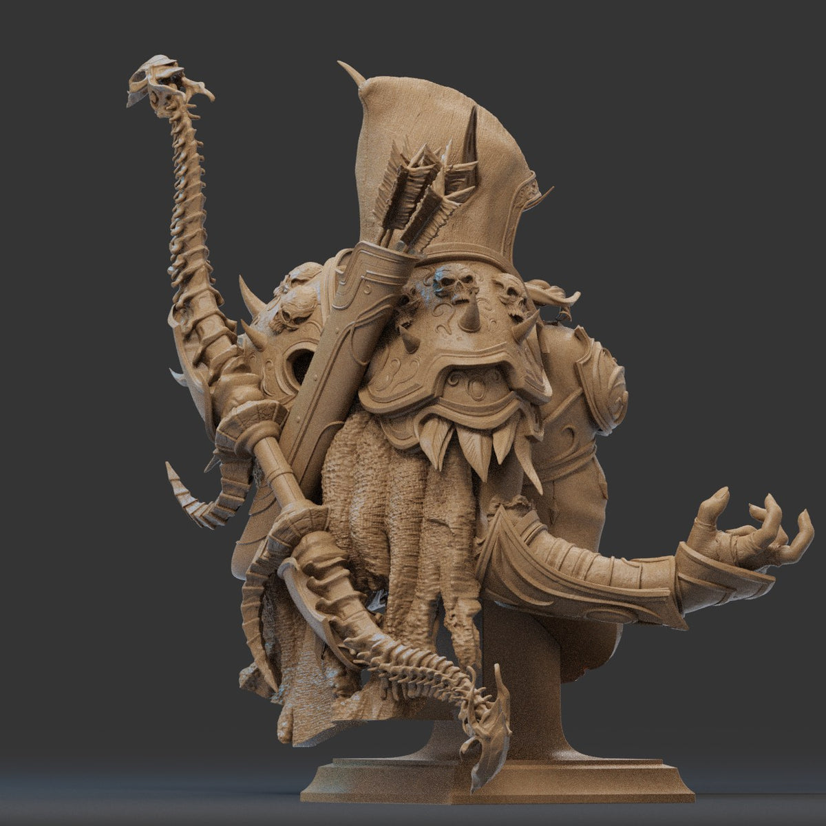 Sylvanas Windrunner resin figure