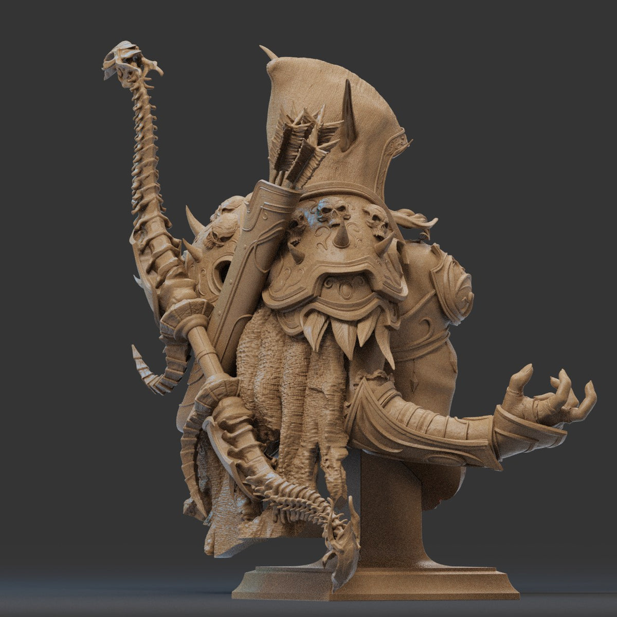 Sylvanas Windrunner resin figure