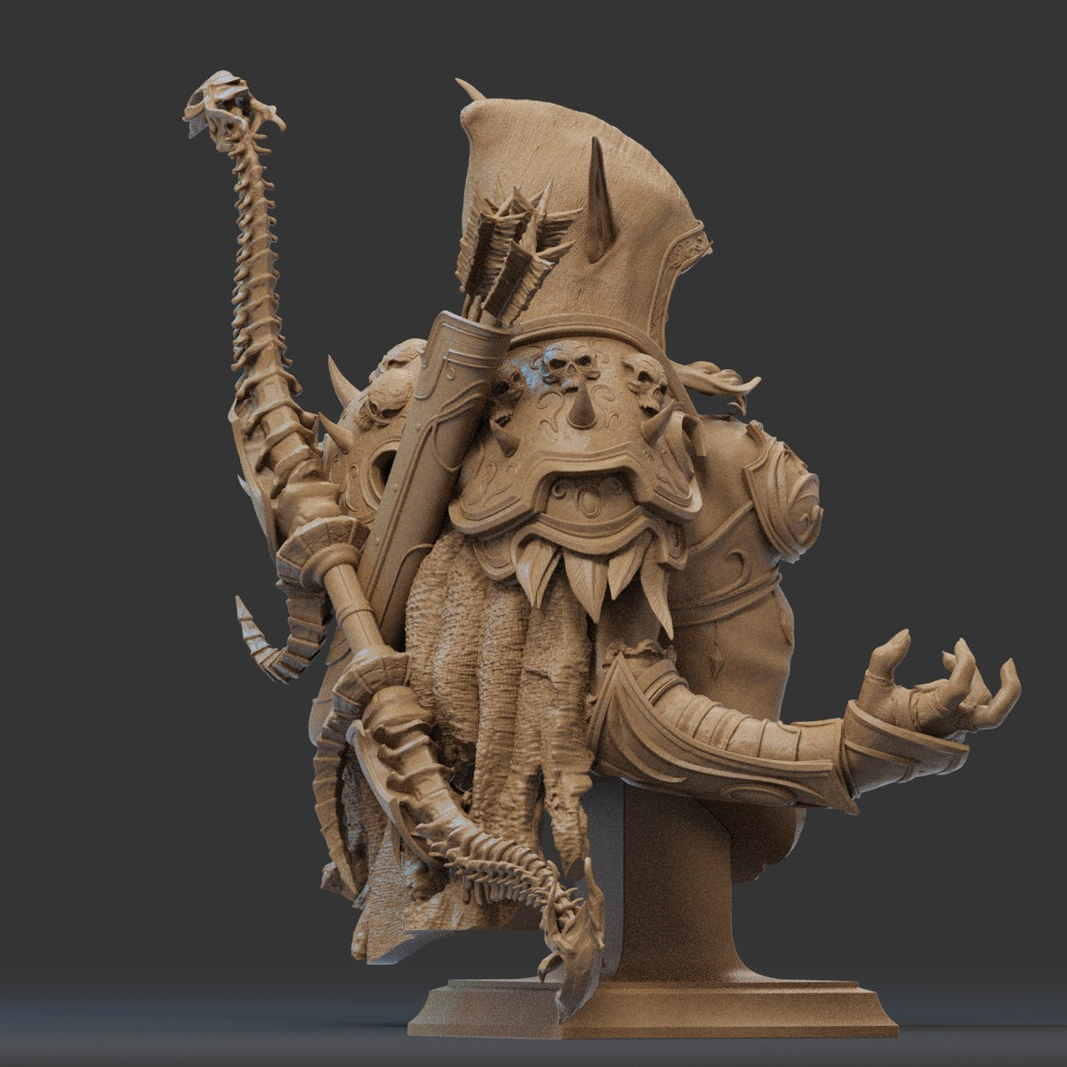 Sylvanas Windrunner resin figure