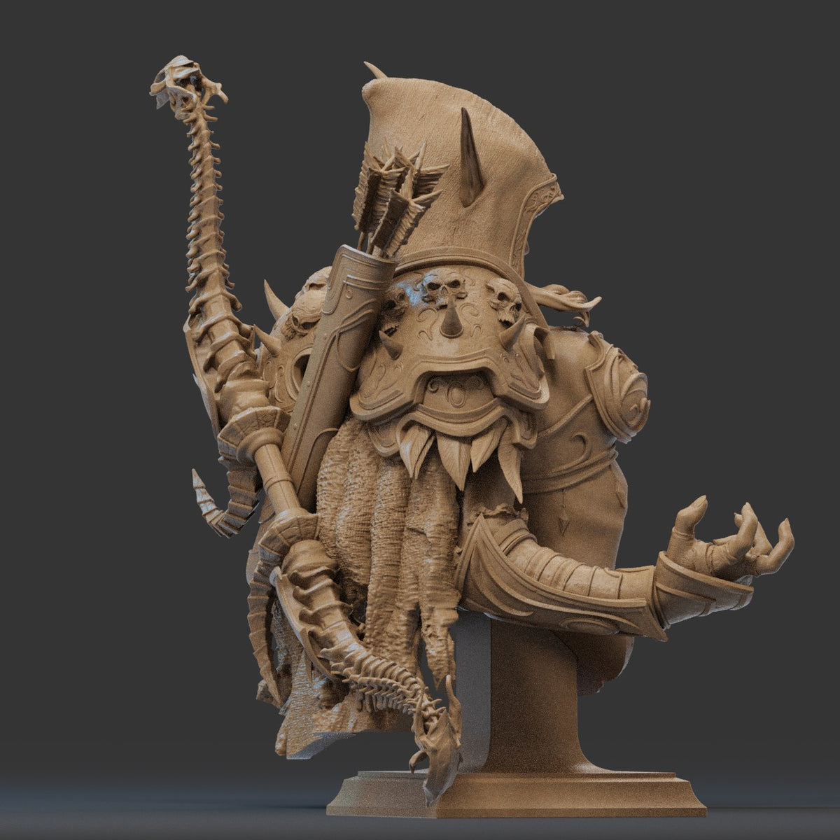 Sylvanas Windrunner resin figure