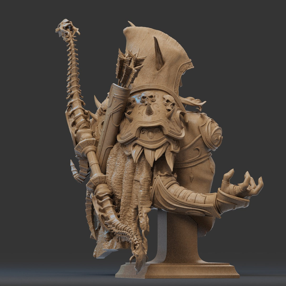 Sylvanas Windrunner resin figure