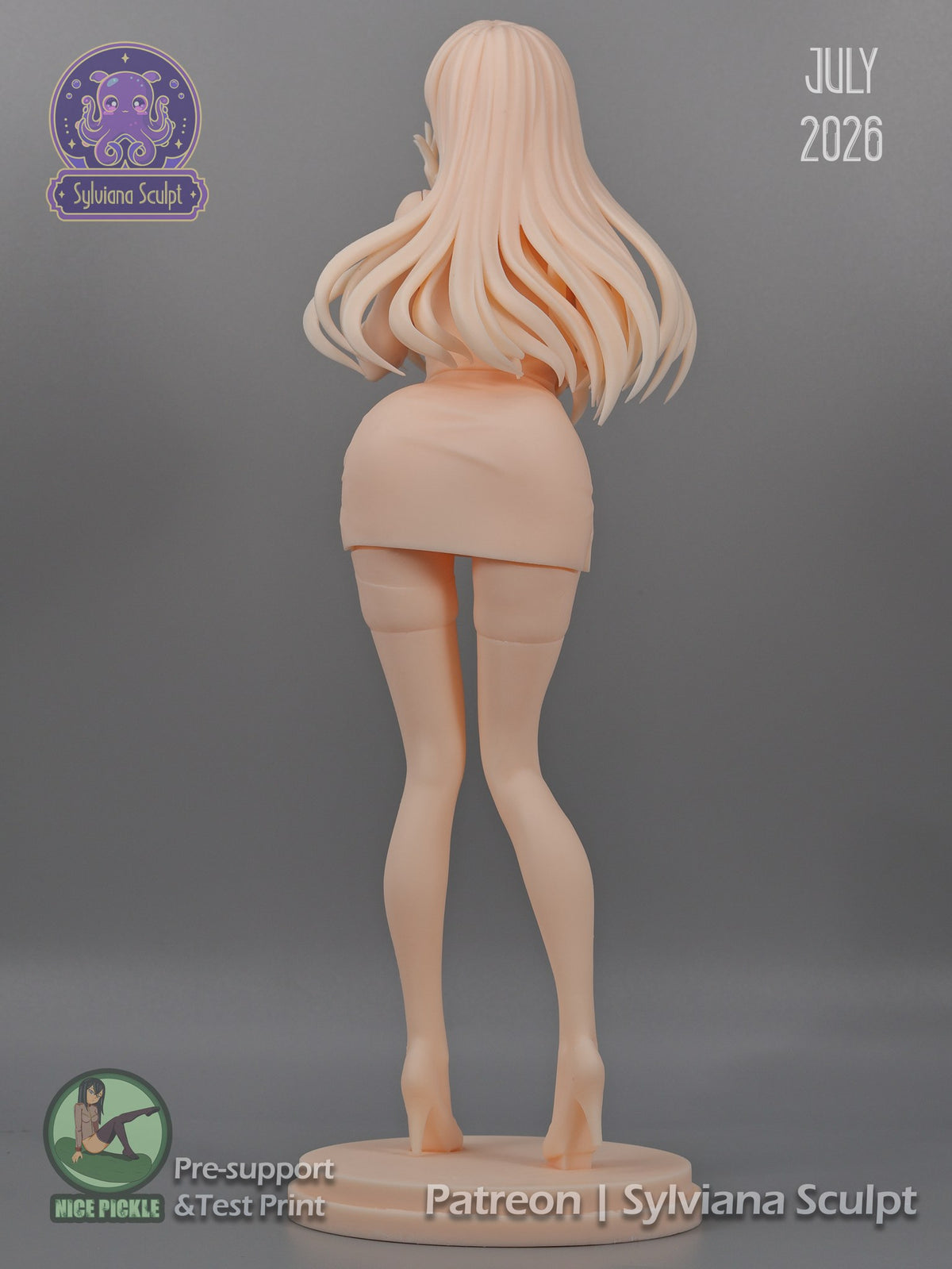 C.C. resin figure