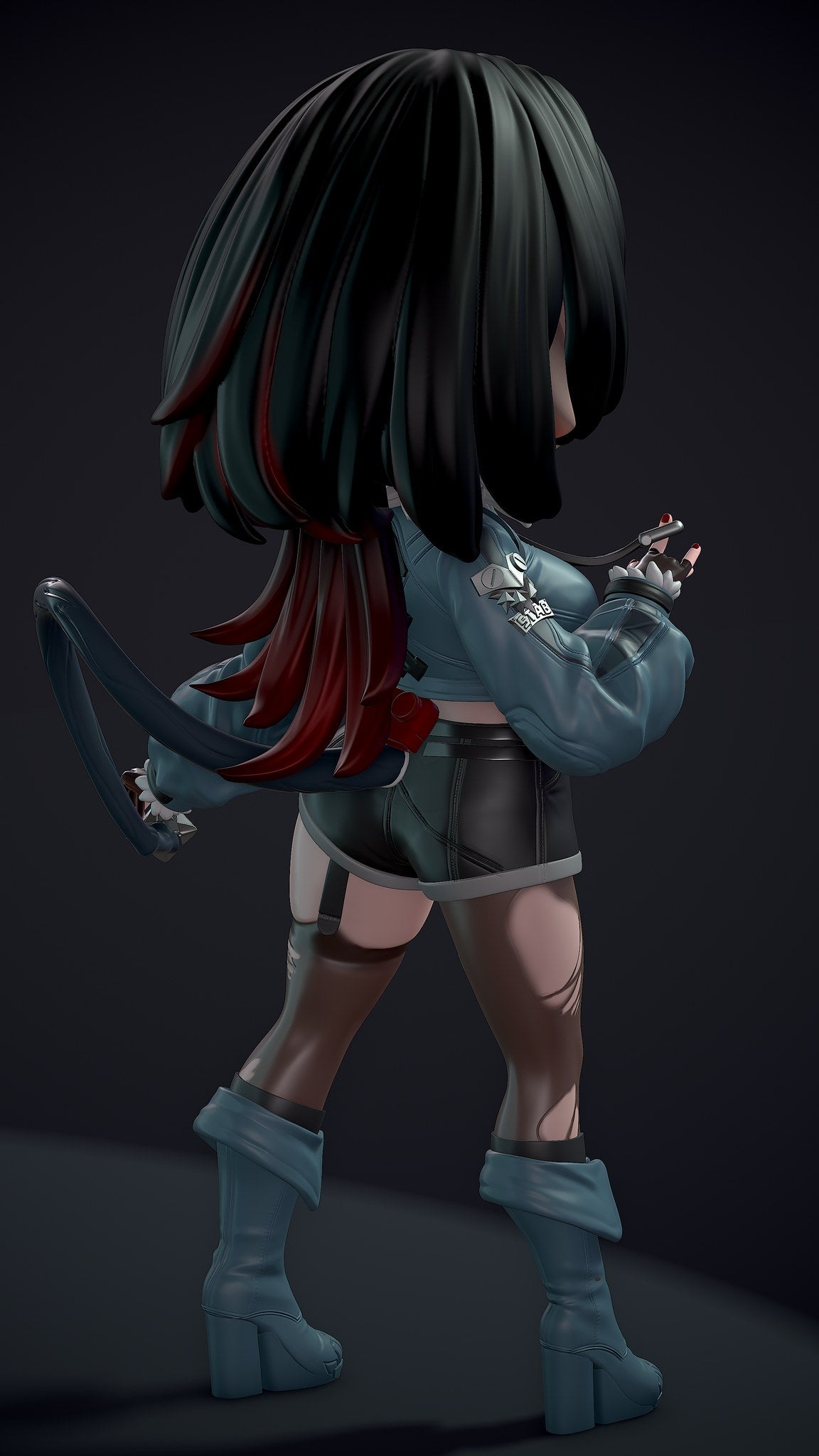 Jane Doe (Chibi) resin figure