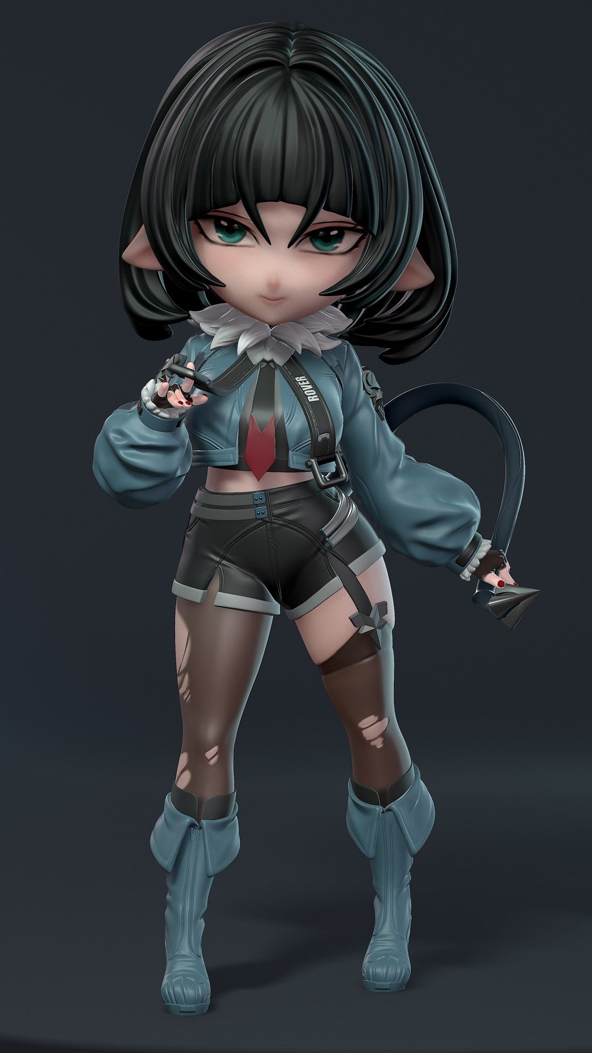 Jane Doe (Chibi) resin figure