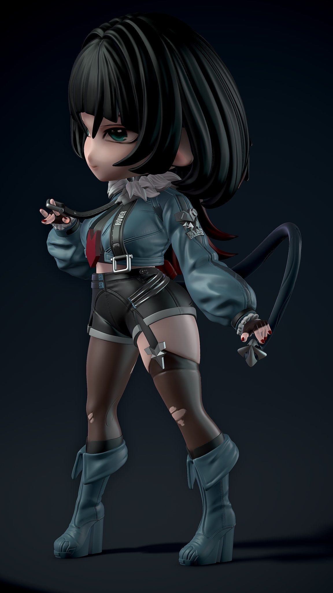 Jane Doe (Chibi) resin figure