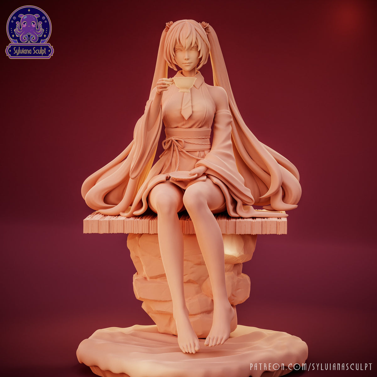 Hatsune Miku (Sakura) resin figure