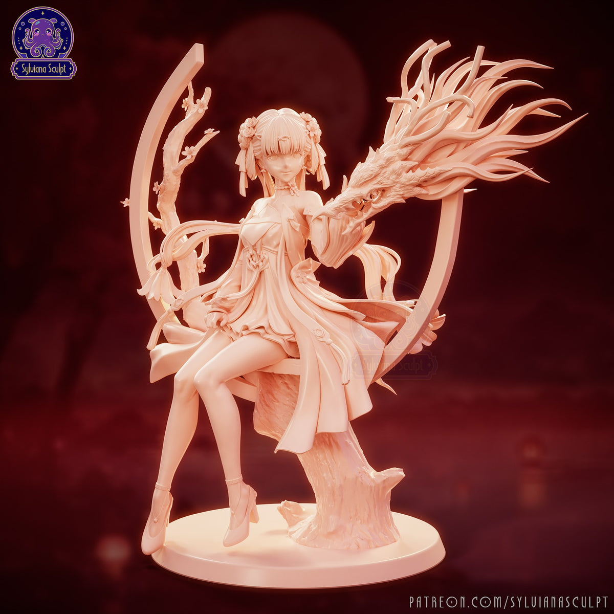 Jinhsi resin figure