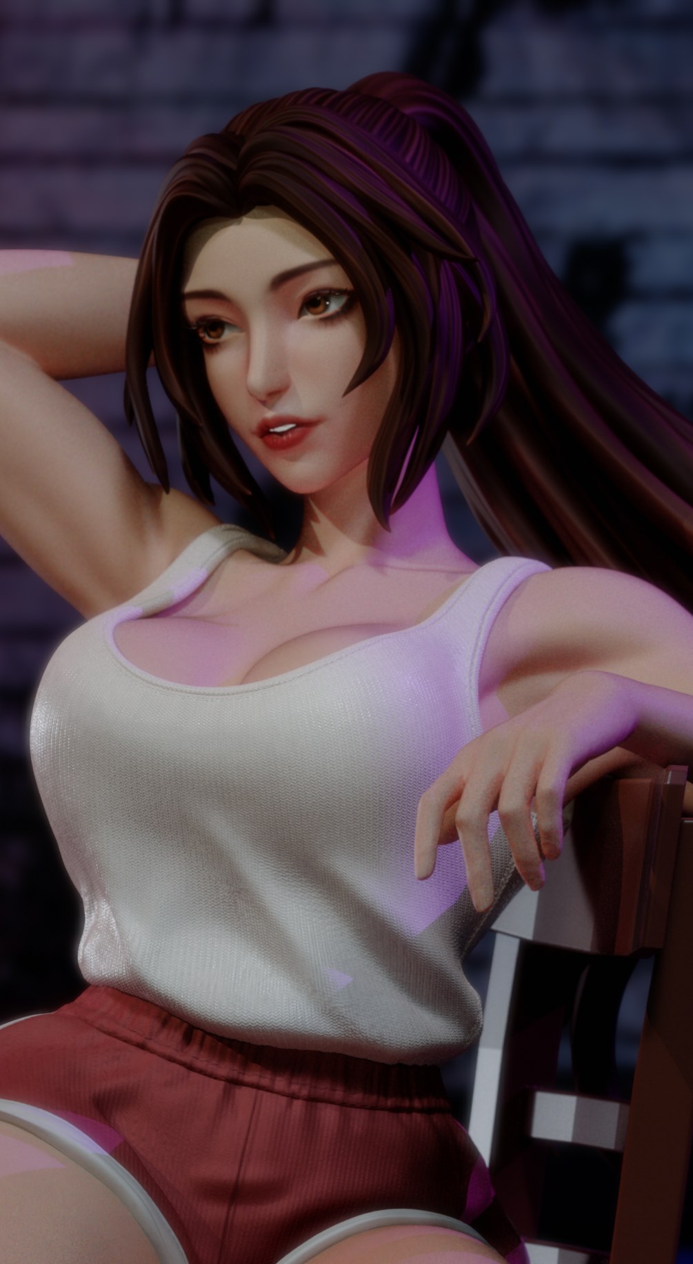 Mai Shiranui resin figure