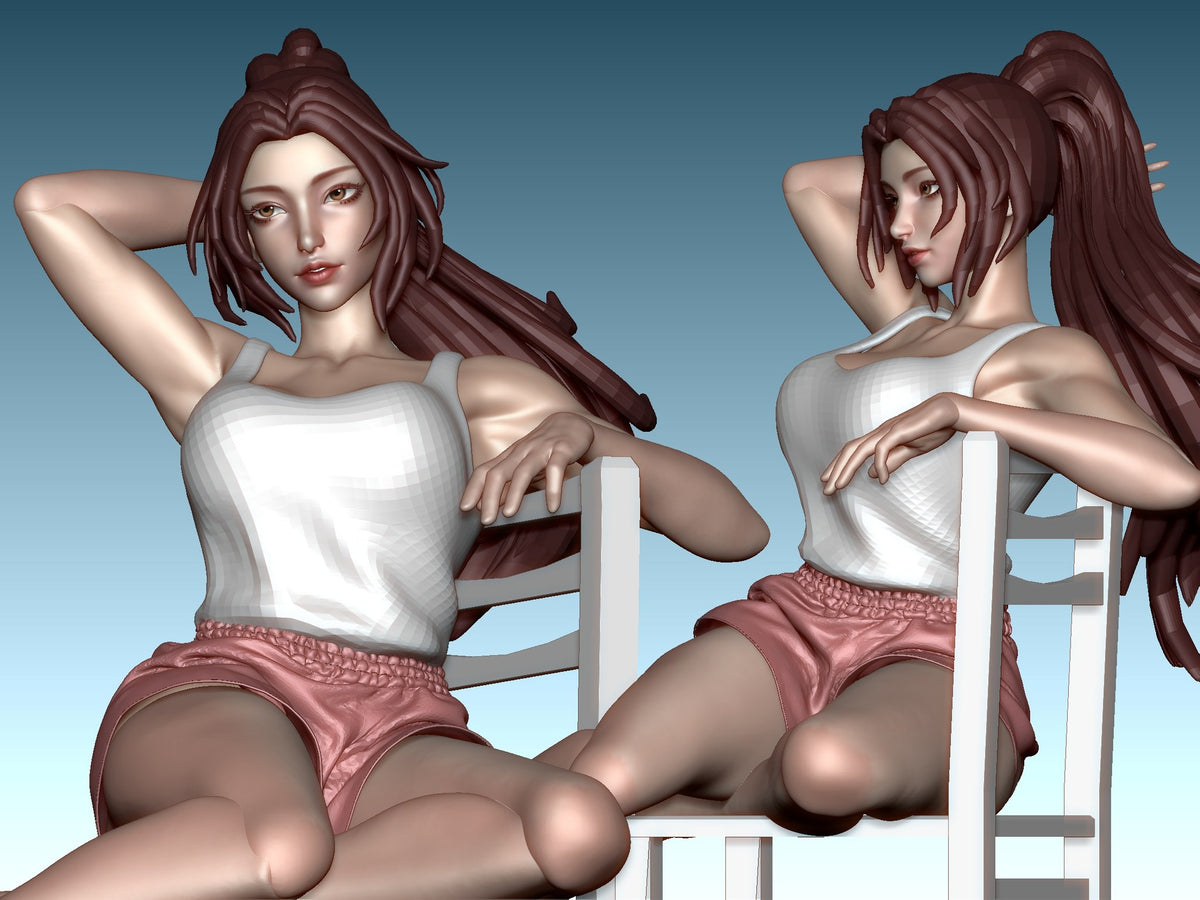 Mai Shiranui resin figure