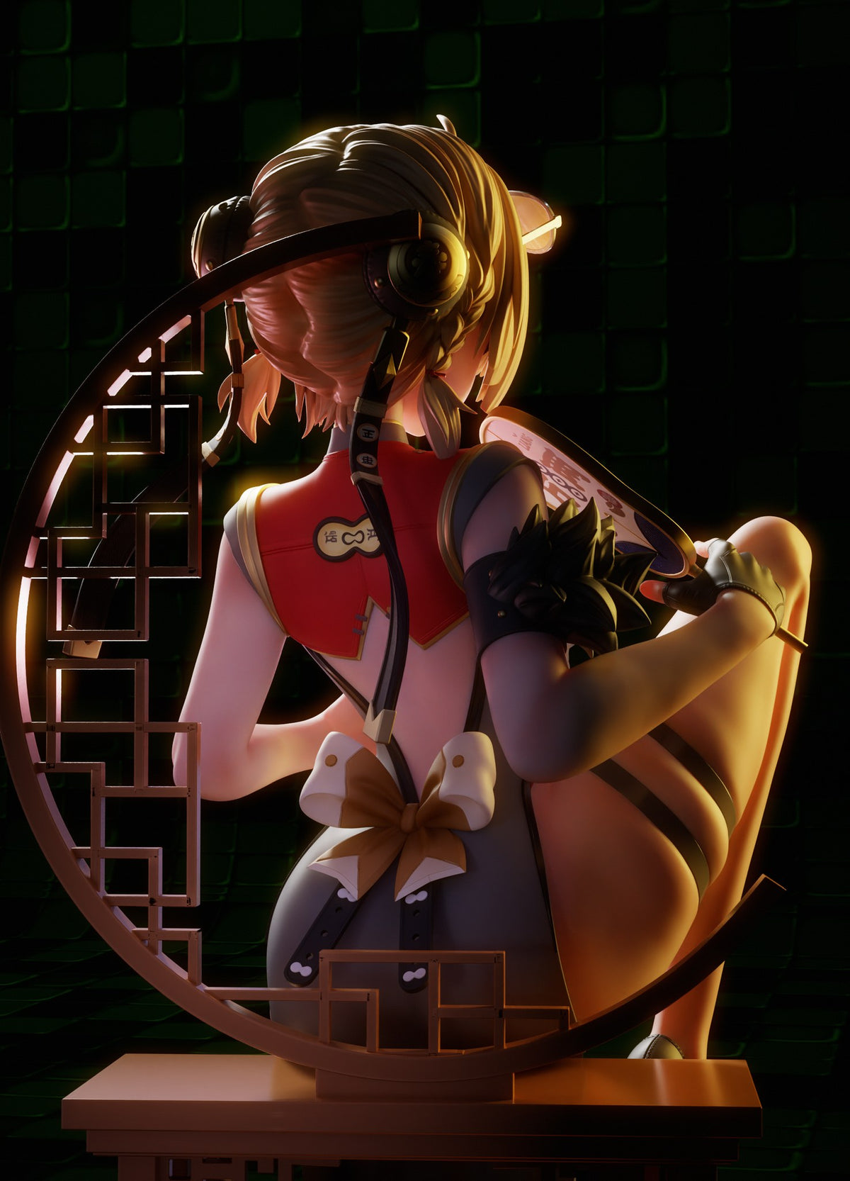 Sweety resin figure