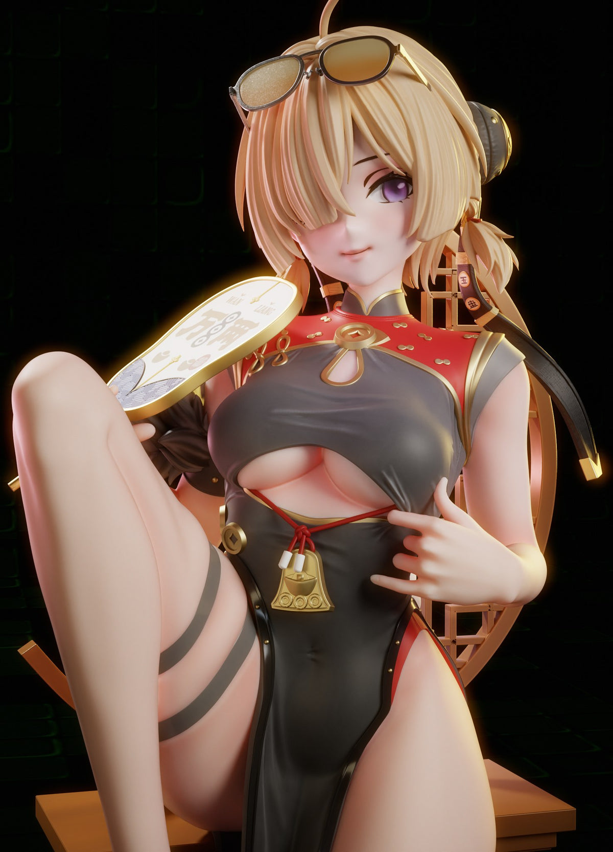 Sweety resin figure