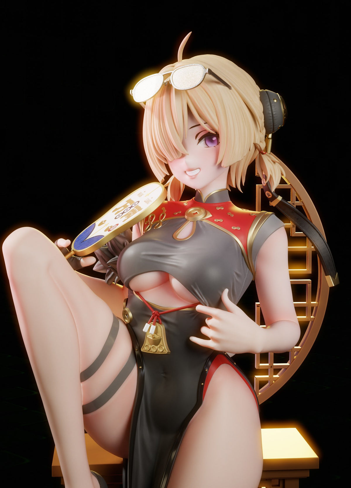 Sweety resin figure