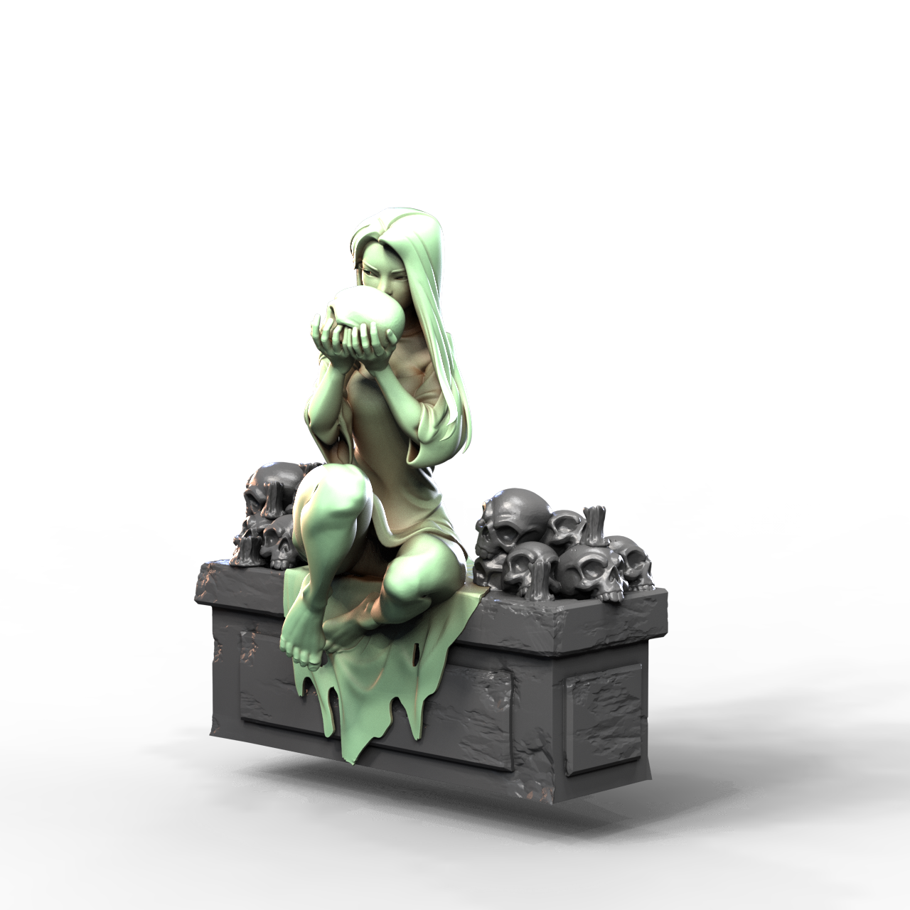 BEAST_MASTERS_02 resin figure