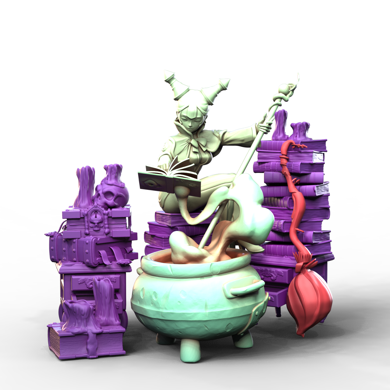 Broken Sword #07 resin figure