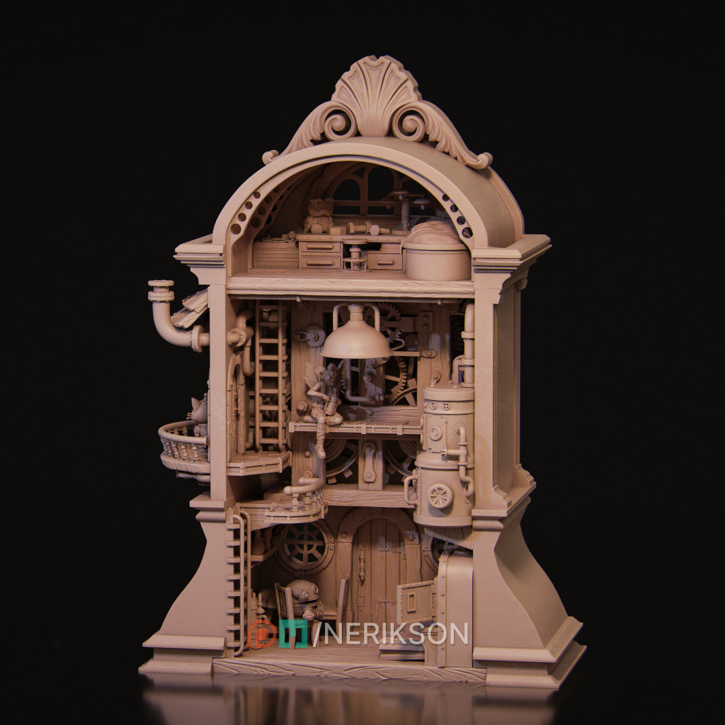 Tinker Fairy | 32mm–140mm | 3D Printed Figure | Art Piece | Nerikson | Nerdy Creations