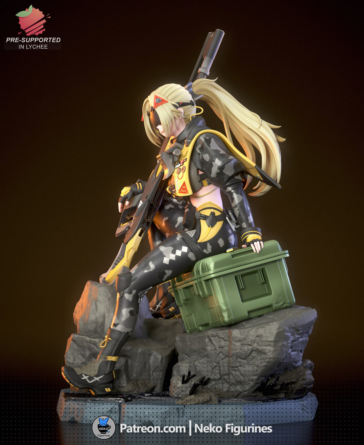 Trigger (Zenless Zone Zero) resin figure