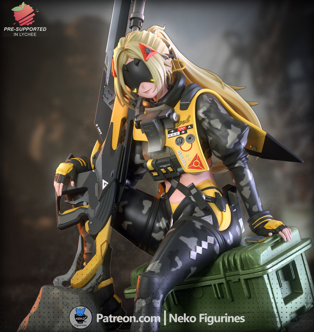 Trigger (Zenless Zone Zero) resin figure
