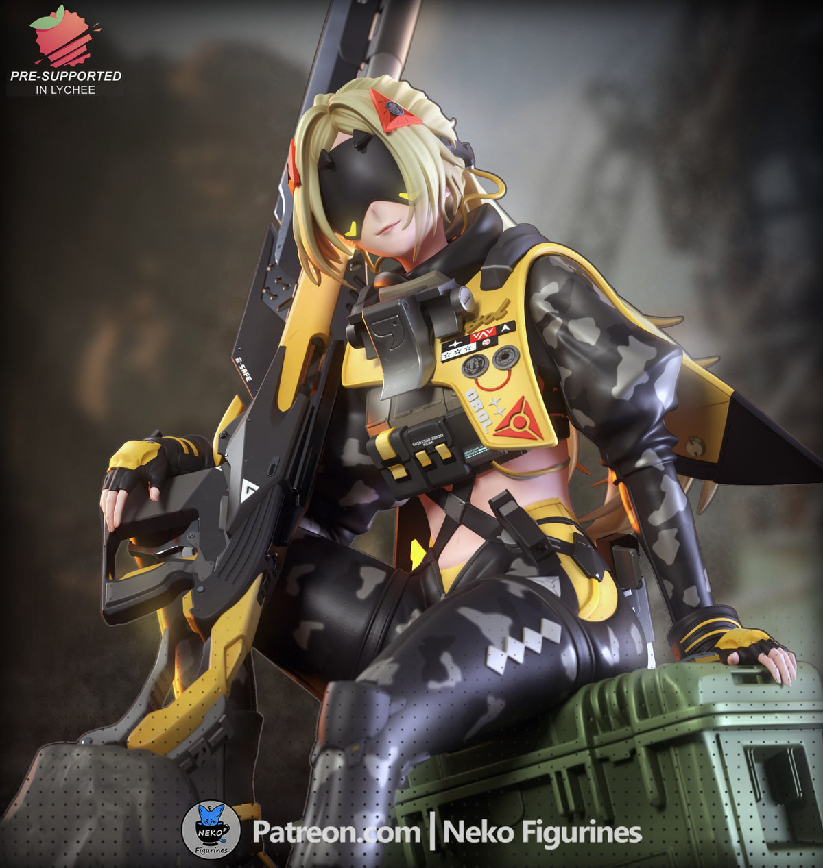 Trigger (Zenless Zone Zero) resin figure