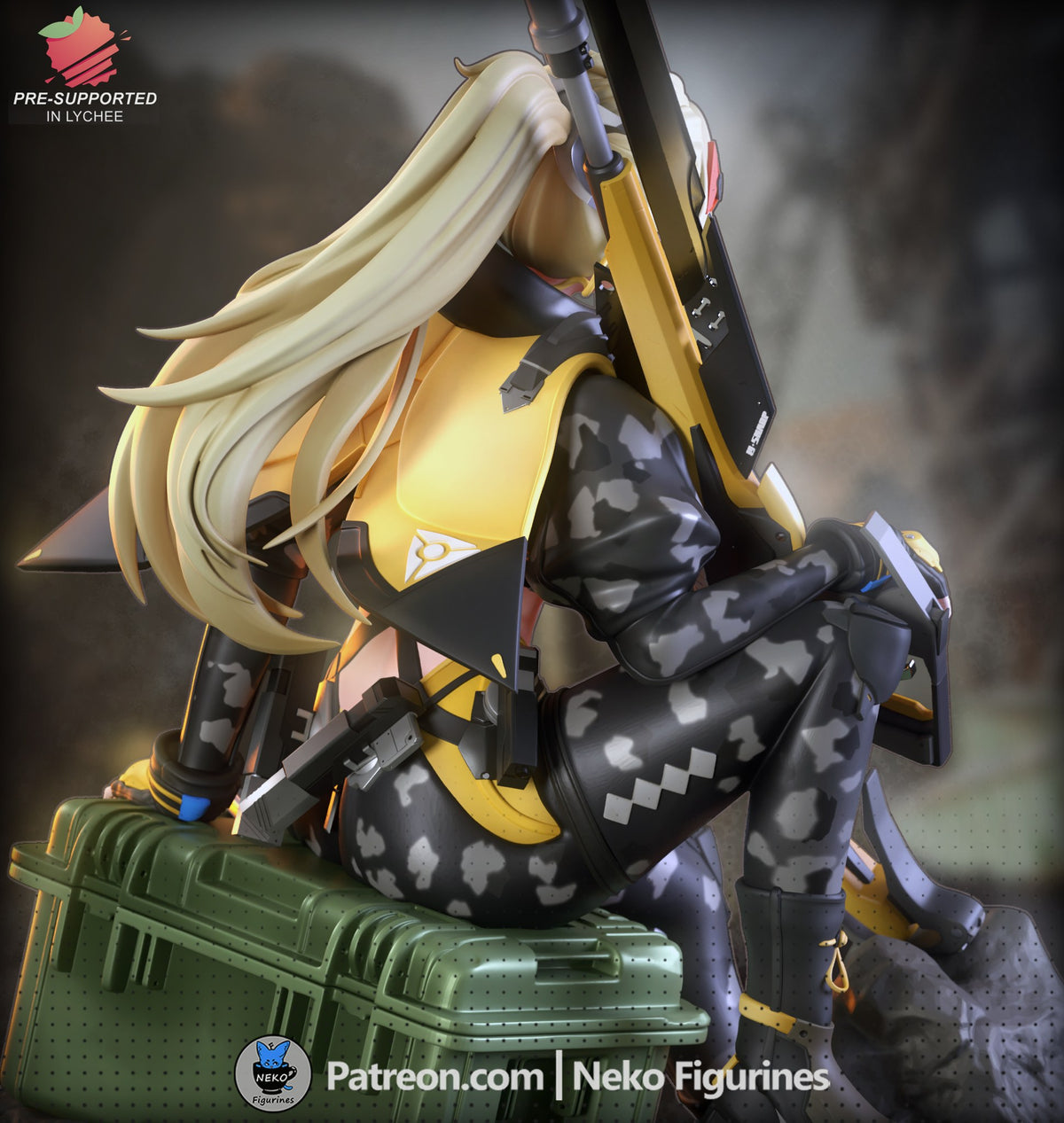 Trigger (Zenless Zone Zero) resin figure