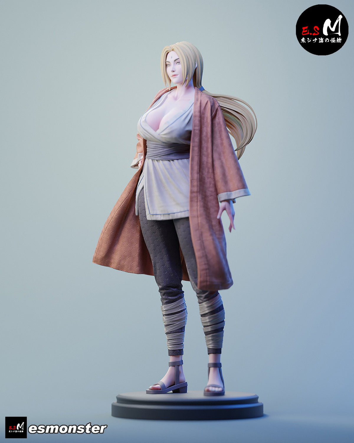 Tsunade resin figure